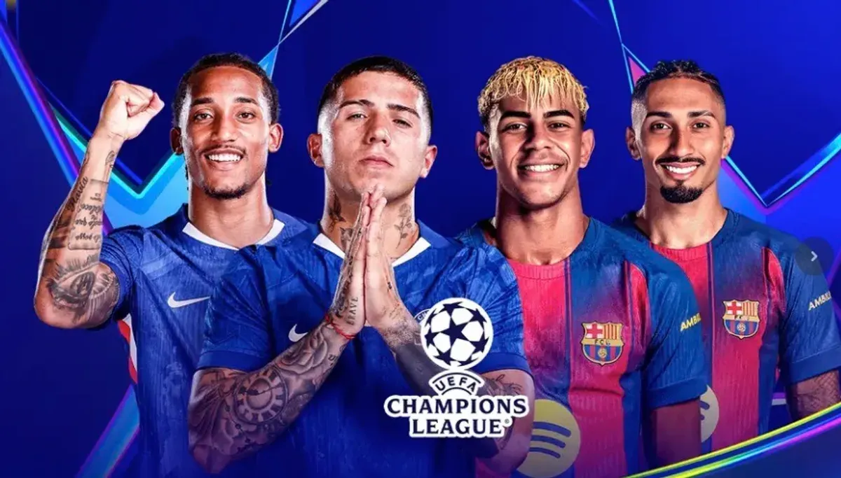 Pertandingan Chelsea vs Barcelona di matchday 5 Liga Champions 2025/2026, tonton live streamingnya di sini (Sumber: Vidio.com)