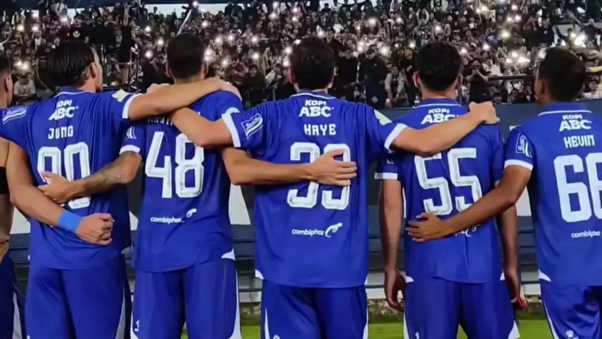 Potret para pemain Persib Bandung. (Sumber: Instagram/@persib)