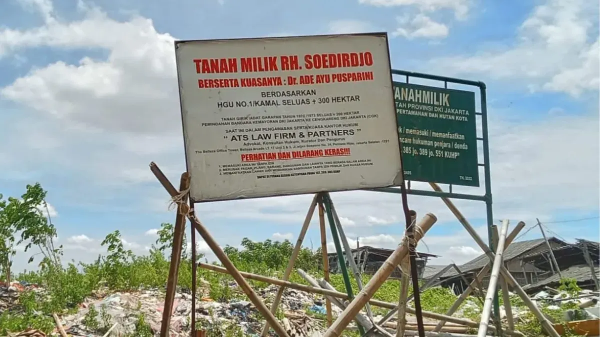 Lahan di RW 07 Kelurahan Kamal, Kecamatan Kalideres, Jakarta Barat, hendak dibangun TPU baru. (Sumber: Dok. Istimewa)