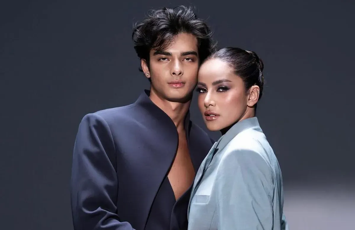 Pemain serial Secret High School, Tristan Molina bersama dengan artis, Olla Ramlan, viral (Sumber: Instagram/@ollaramlan)