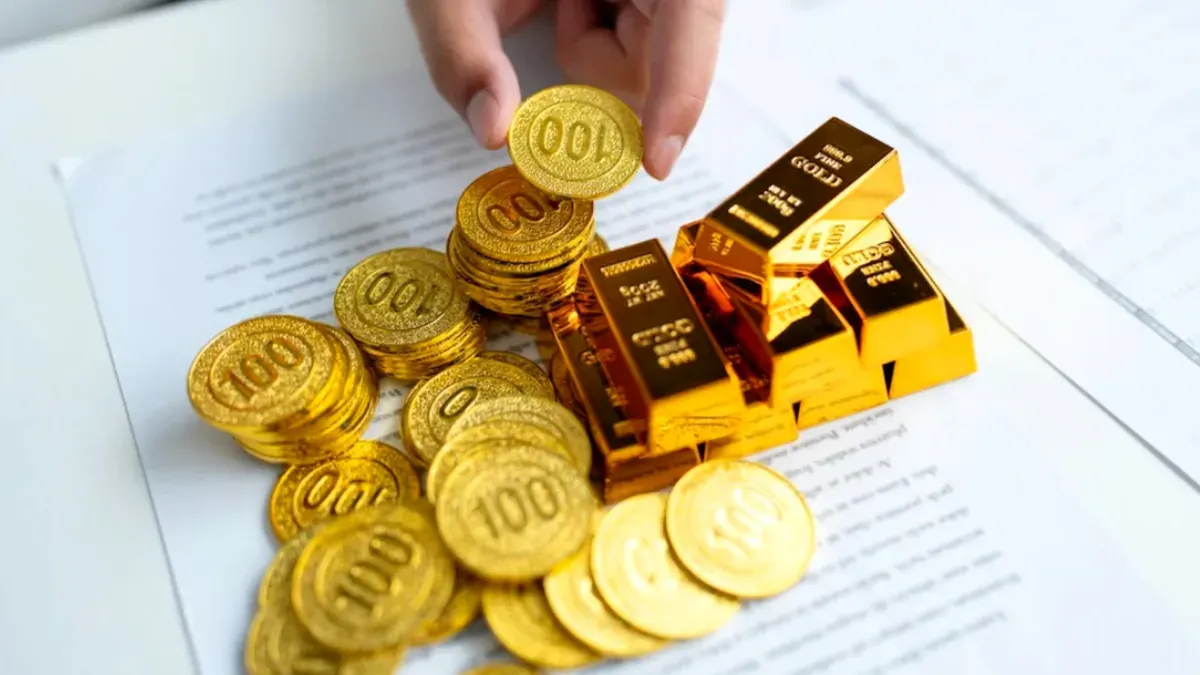 Ilustrasi perbedaan investasi emas dan SBN. (Sumber: Pegadaian)
