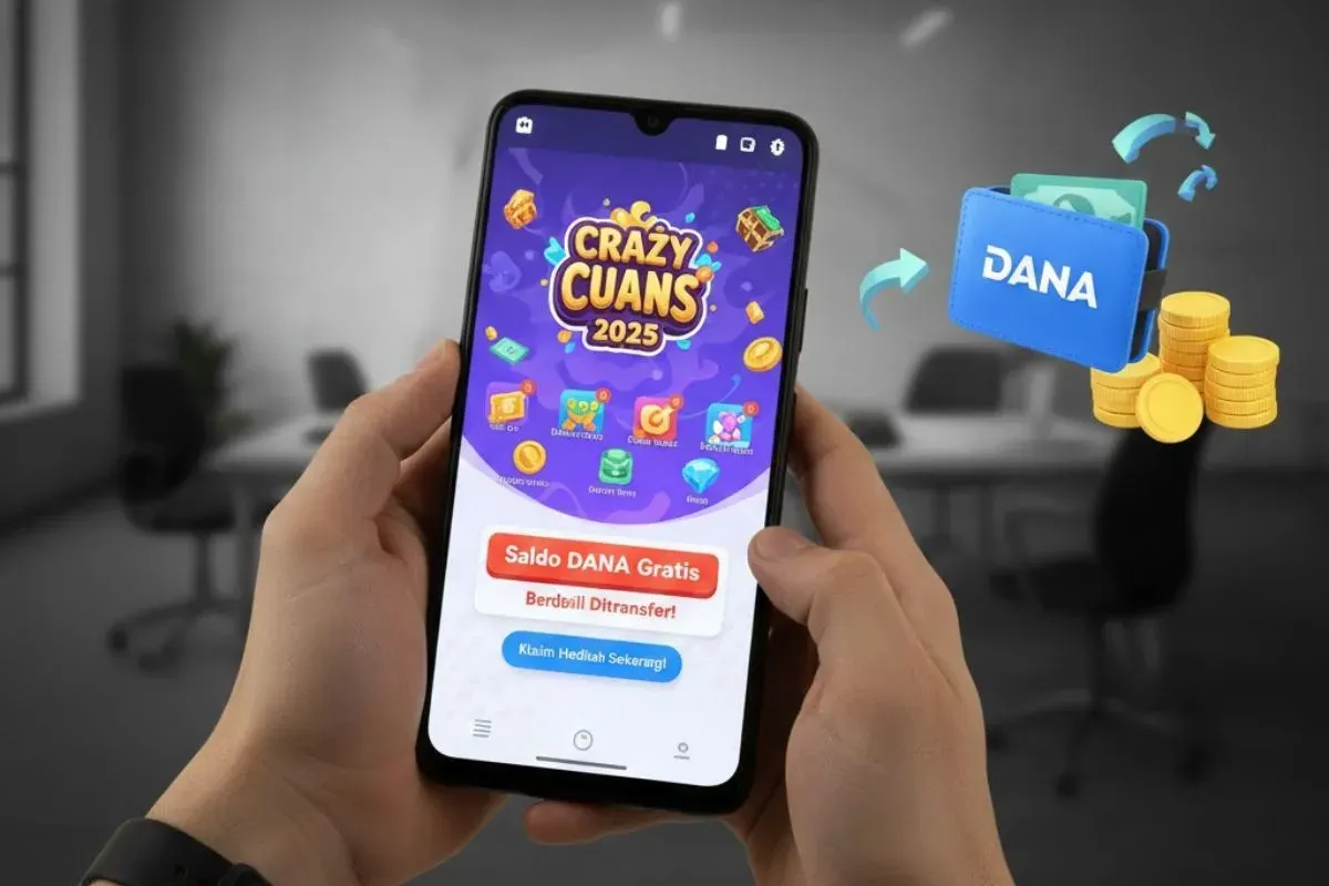 Cara mendapatkan saldo DANA gratis dari bermain game. (Sumber: Gemini AI)