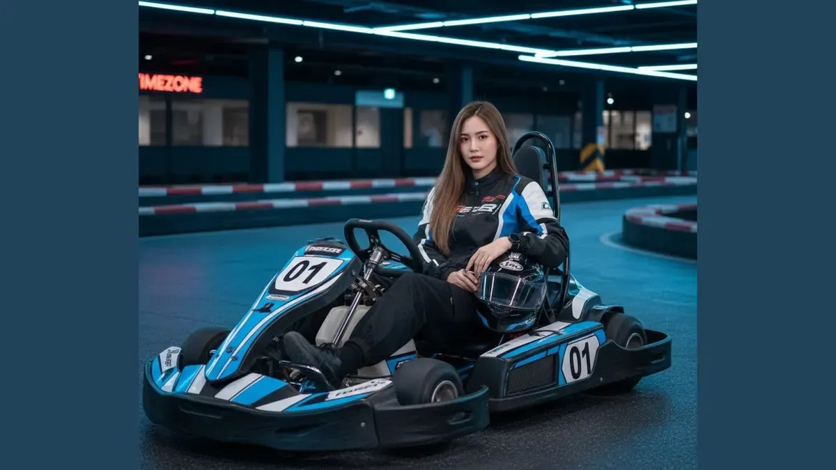 Prompt AI untuk hasil foto taman hiburan (Sumber: Gemini AI)