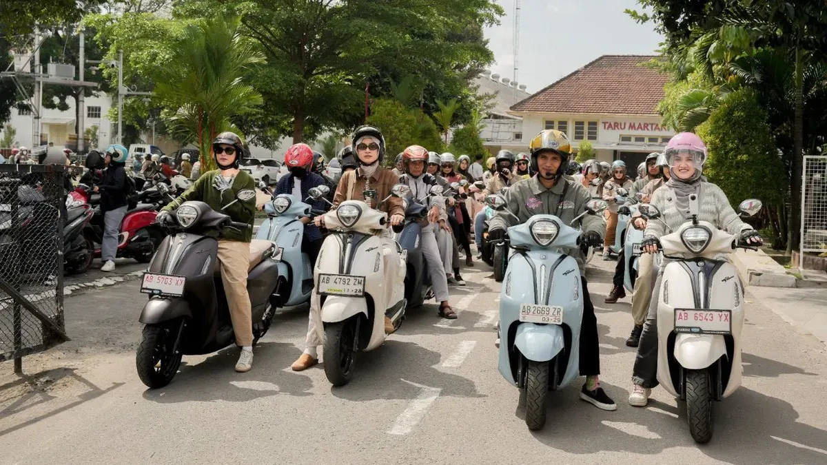 Stylish On The Road Grand Filano Hybrid kembali digelar di enam kota besar di Indonesia. (Sumber: Dok. Yamaha)