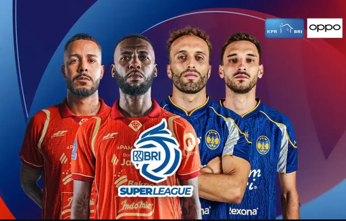 Live streaming Persija Jakarta vs PSIM Yogyakarta di pekan ke-14 BRI Super League 2025/2026 (Sumber: Vidio.com)