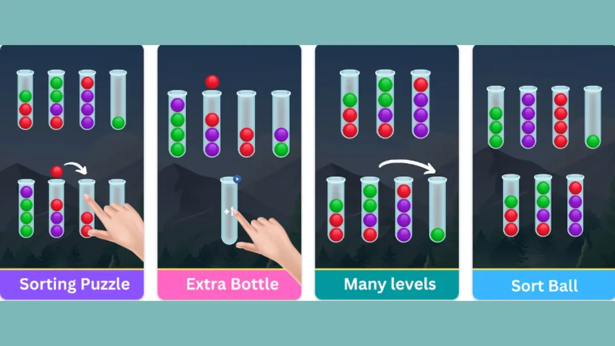 Dapatkan saldo dana dari game penghasil uang (Sumber: Google Play/Ball Sort)