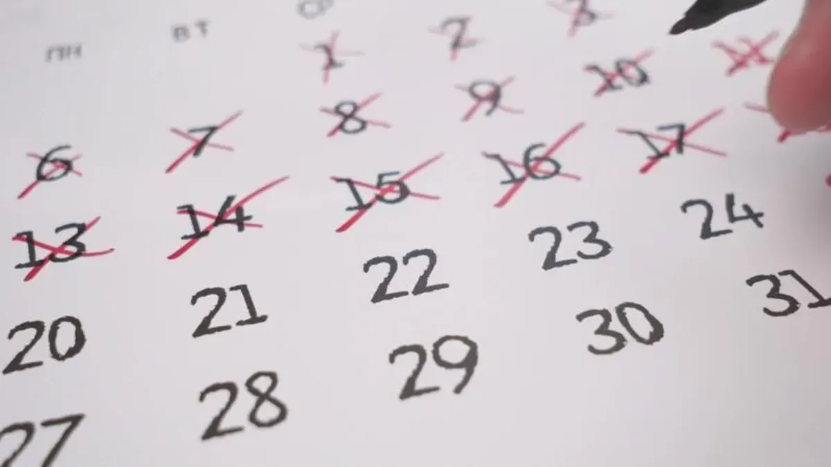 Ilustrasi kalender dan libur panjang di Desember 2025 (Sumber: Pinterest/vecteezy)