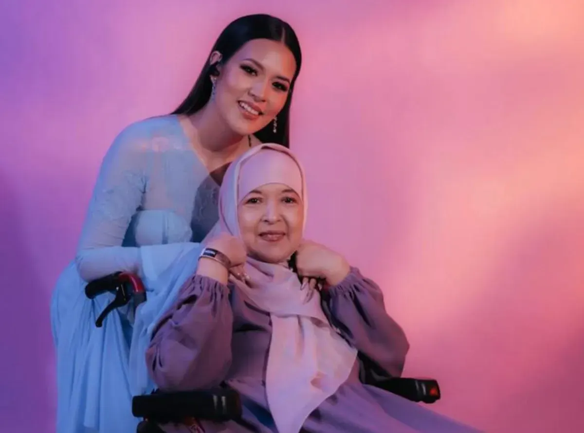 Ria Mariaty, ibunda Raisa Andriana, meninggal dunia pada usia 65 tahun di Rumah Sakit Kanker Dharmais, Jakarta. (Sumber: Instagram/@raisa6690)