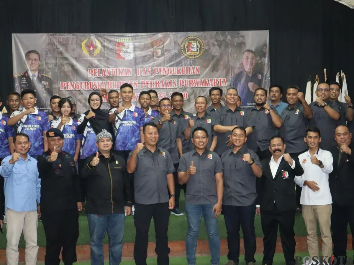 Pengurus Perbakin Purwakarta masa bakti 2025-2029 resmi dilantik pada Sabtu 29 November 2025. (Sumber: POSKOTA | Foto: Dadan Sukmana)