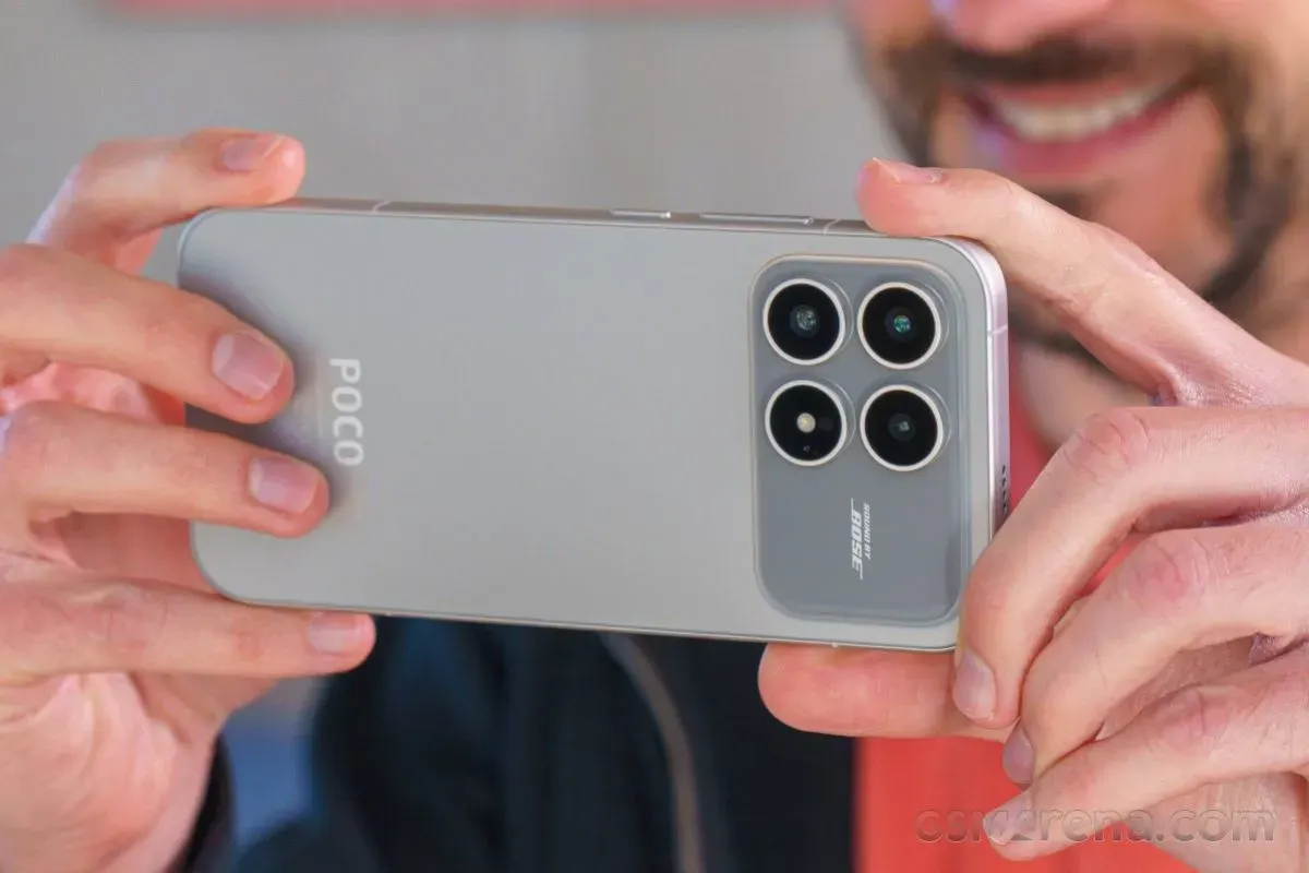 HP Poco F8 Pro. (Sumber: gsmarena)