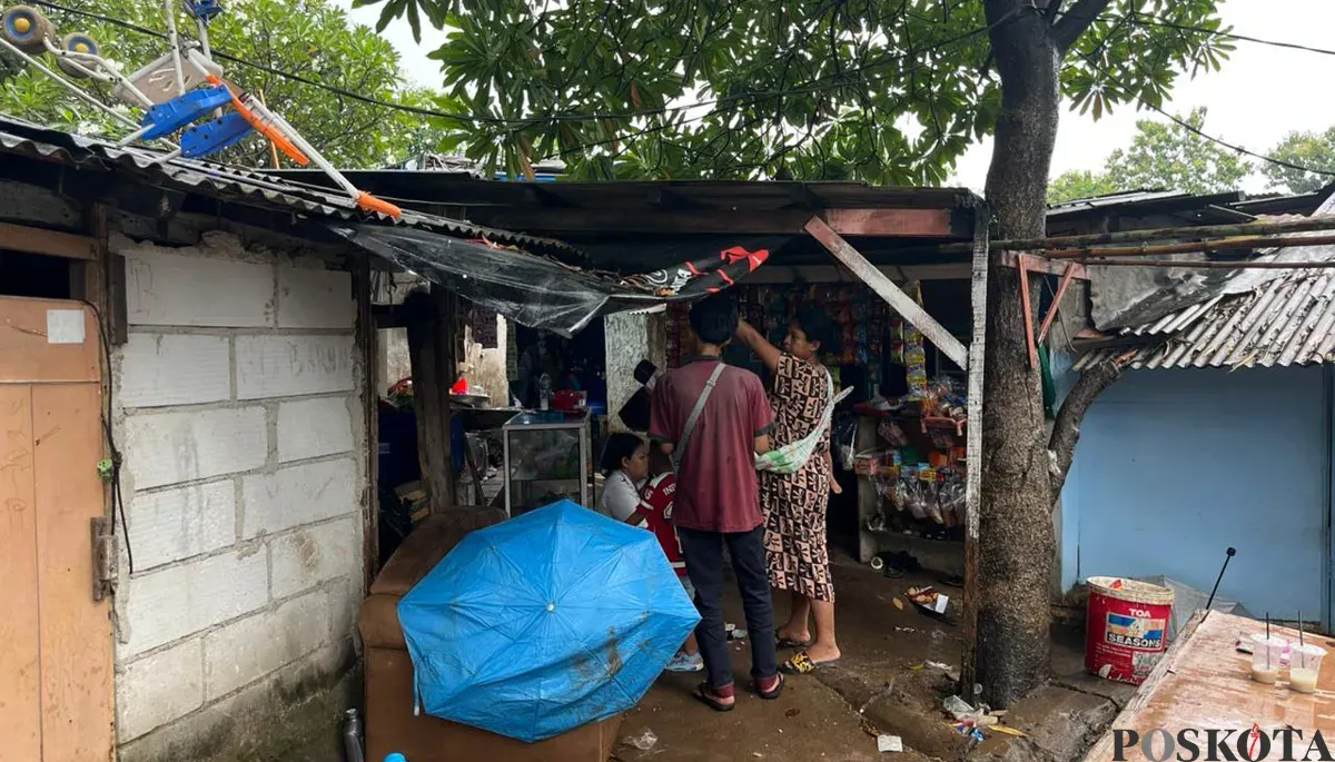 Suasana Kampung Ujung, Kebon Nanas, Jakarta Timur, Minggu, 30 November 2025. (Sumber: POSKOTA | Foto: M Tegar Jihad)