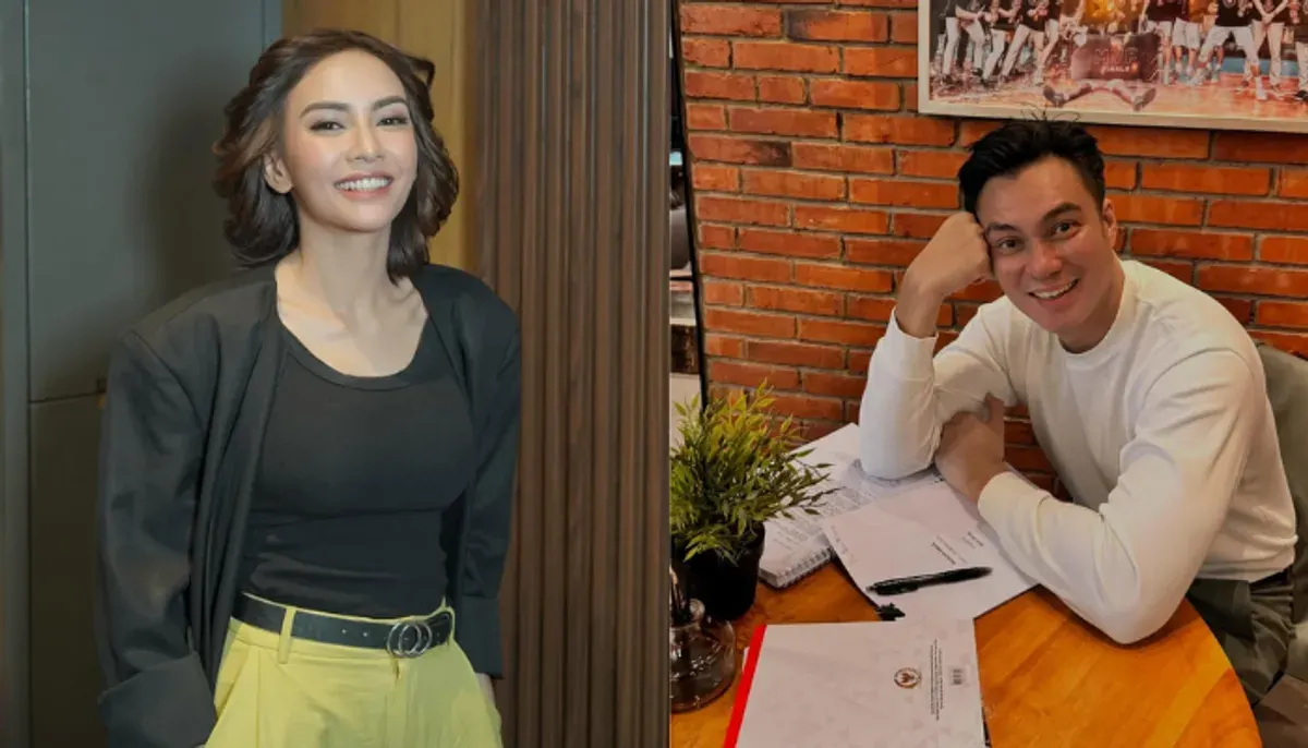 Baim Wong dan Masayu Anastasia cuma teman. Simak penjelasan Masayu yang sudah lama tidak bertemu Baim dan prinsipnya dalam memilih pasangan. (Sumber: Instagram/@masayuanastasia, dan @baimwong)