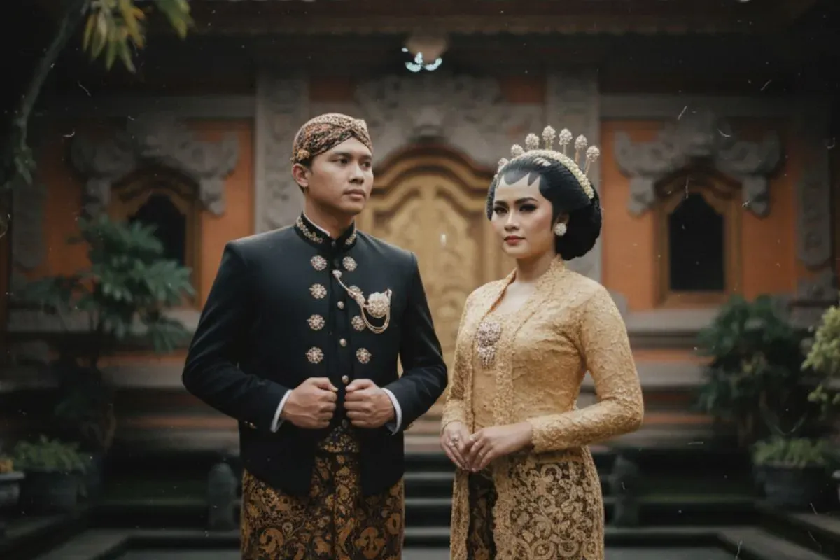 Contoh prompt Gemini AI pasangan prewedding. (Sumber: Istimewa)