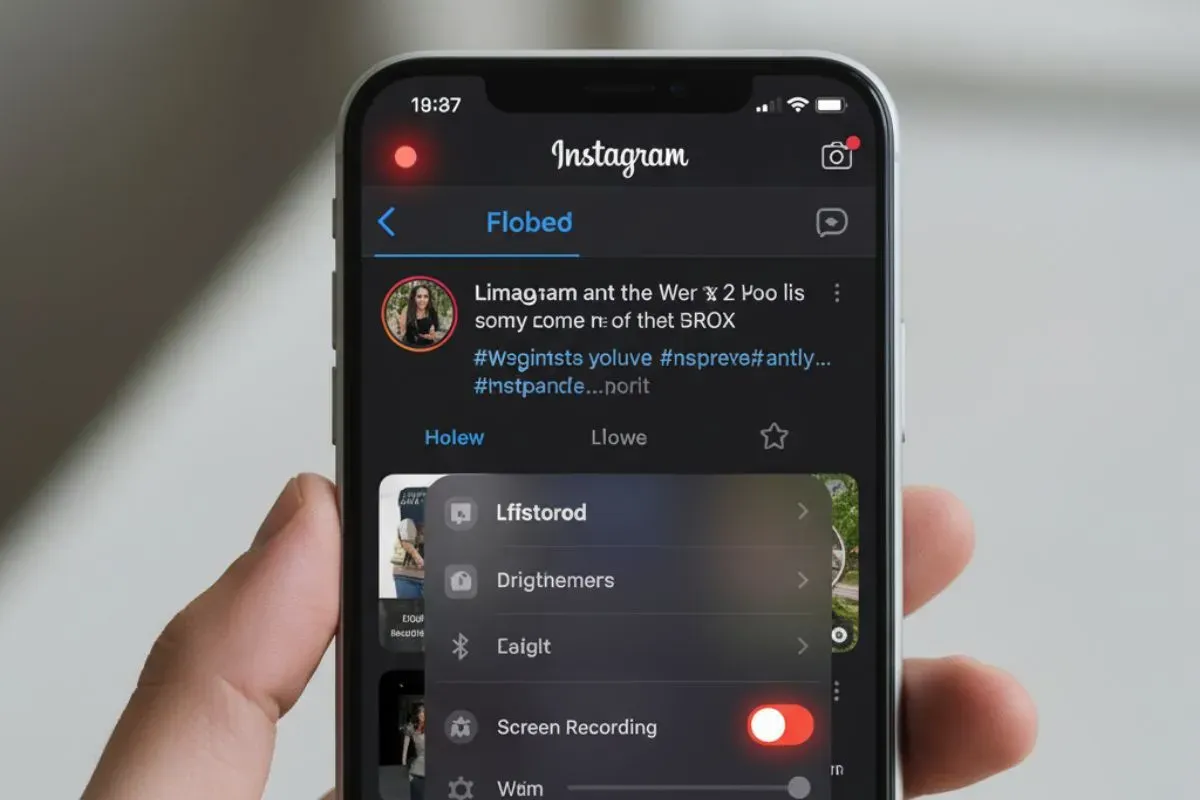 Cara screen record di iPhone. (Sumber: Istimewa)