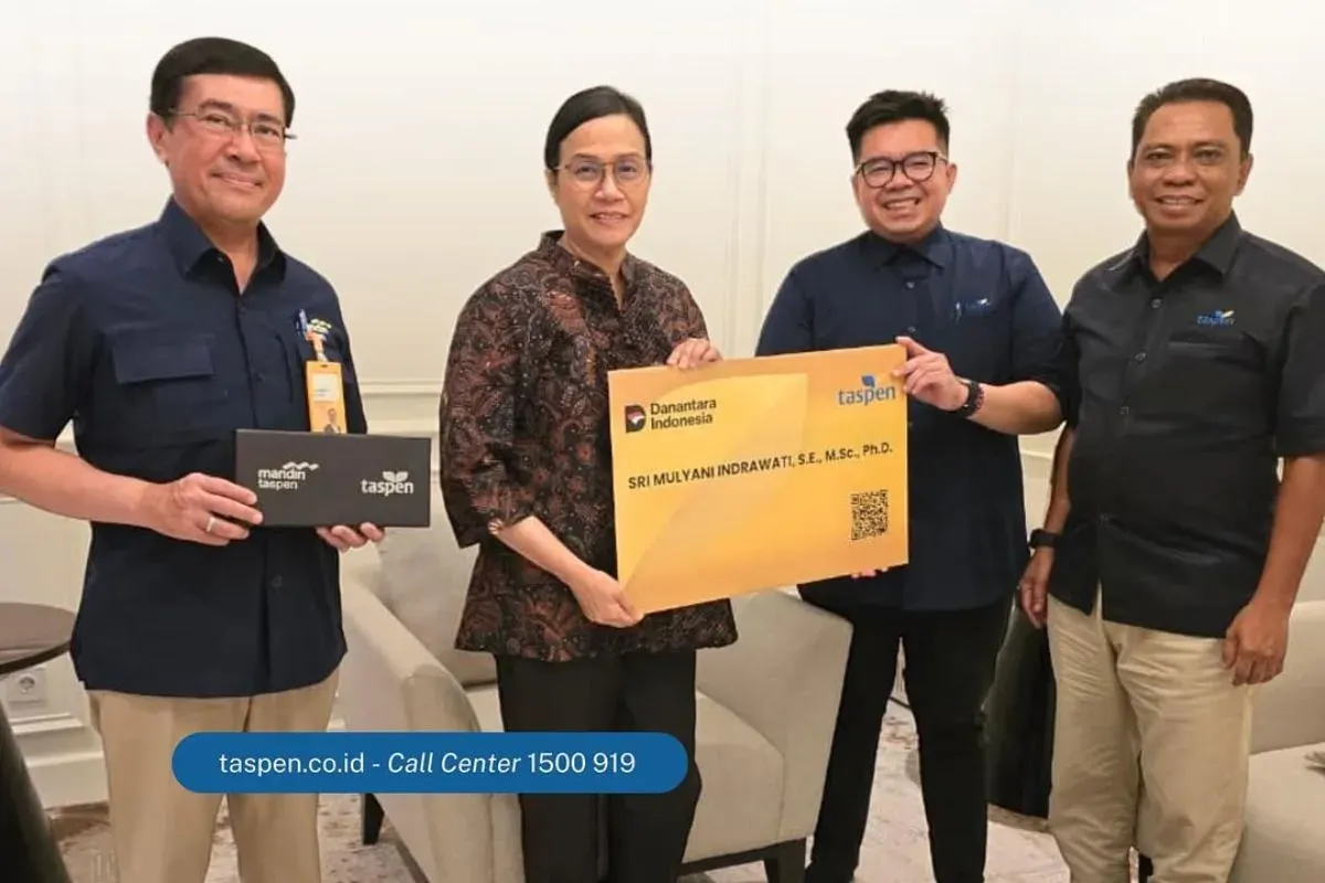 Perkiraan uang pensiun Sri Mulyani sebagai eks Menkeu. (Sumber: Instagram/@taspen)