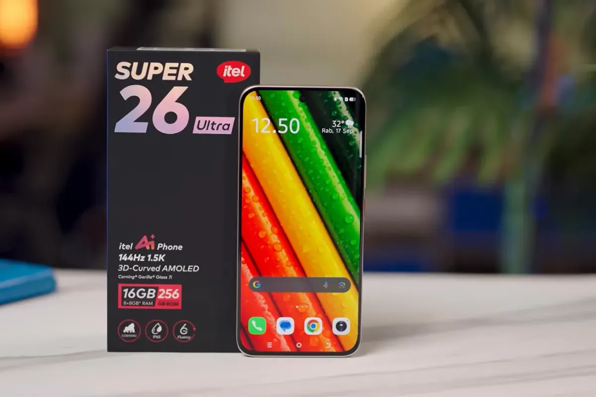 Cek Harga itel Super 26 Ultra, Spesifikasi Mumpuni dengan Harga Terjangkau (Sumber: YouTube/AD Review)