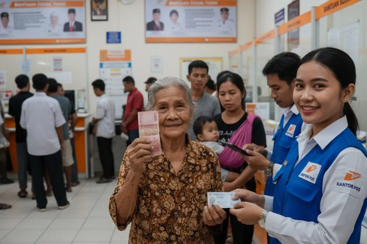 Foto ilustrasi penerima manfaat bansos pemerintah. (Sumber: Istimewa)