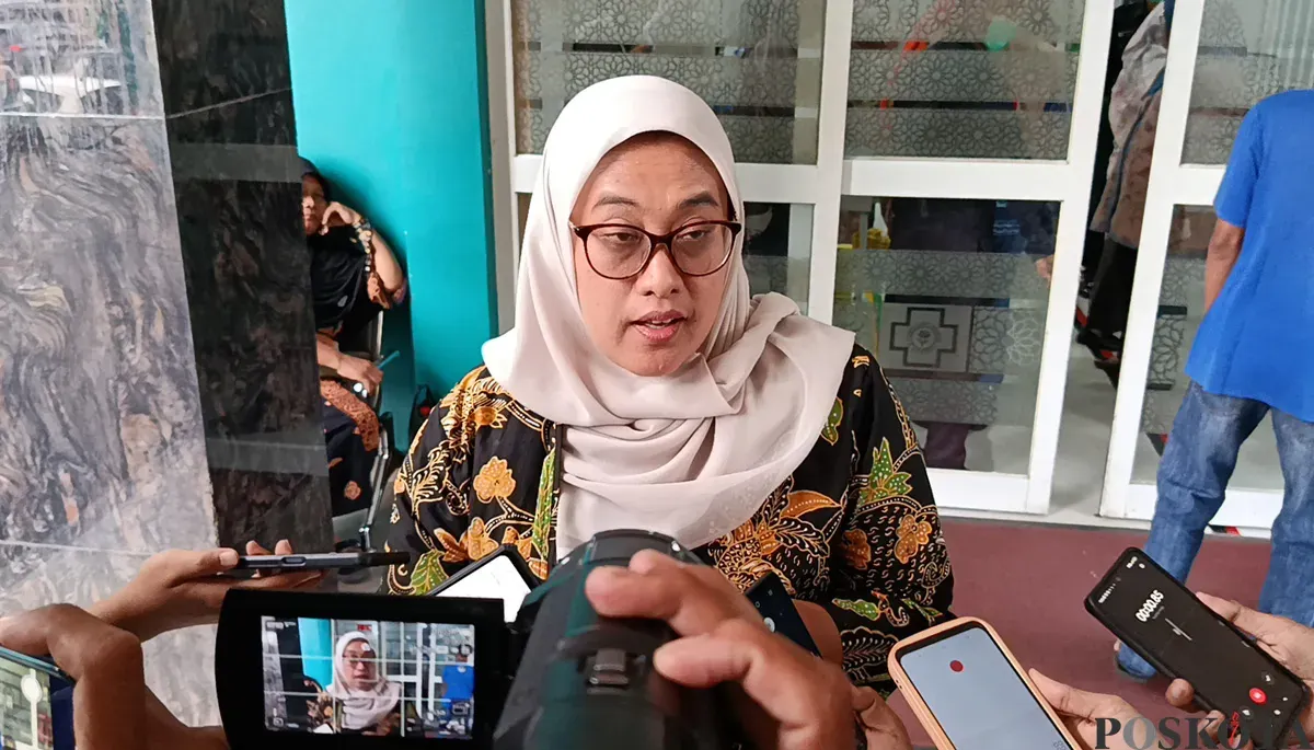 Kepala Dinas Kesehatan Kota Bekasi, Satria Sriwijayanti Anggraini. (Sumber: POSKOTA | Foto: Nurpini Aulia Rapika)