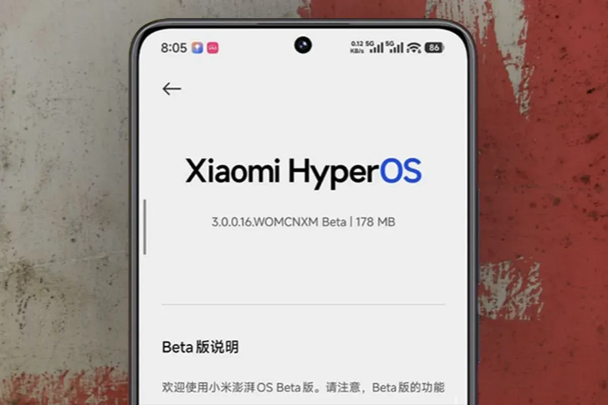 Cara update HyperOS Xiaomi. (Sumber: Xiaomi HyperOS)