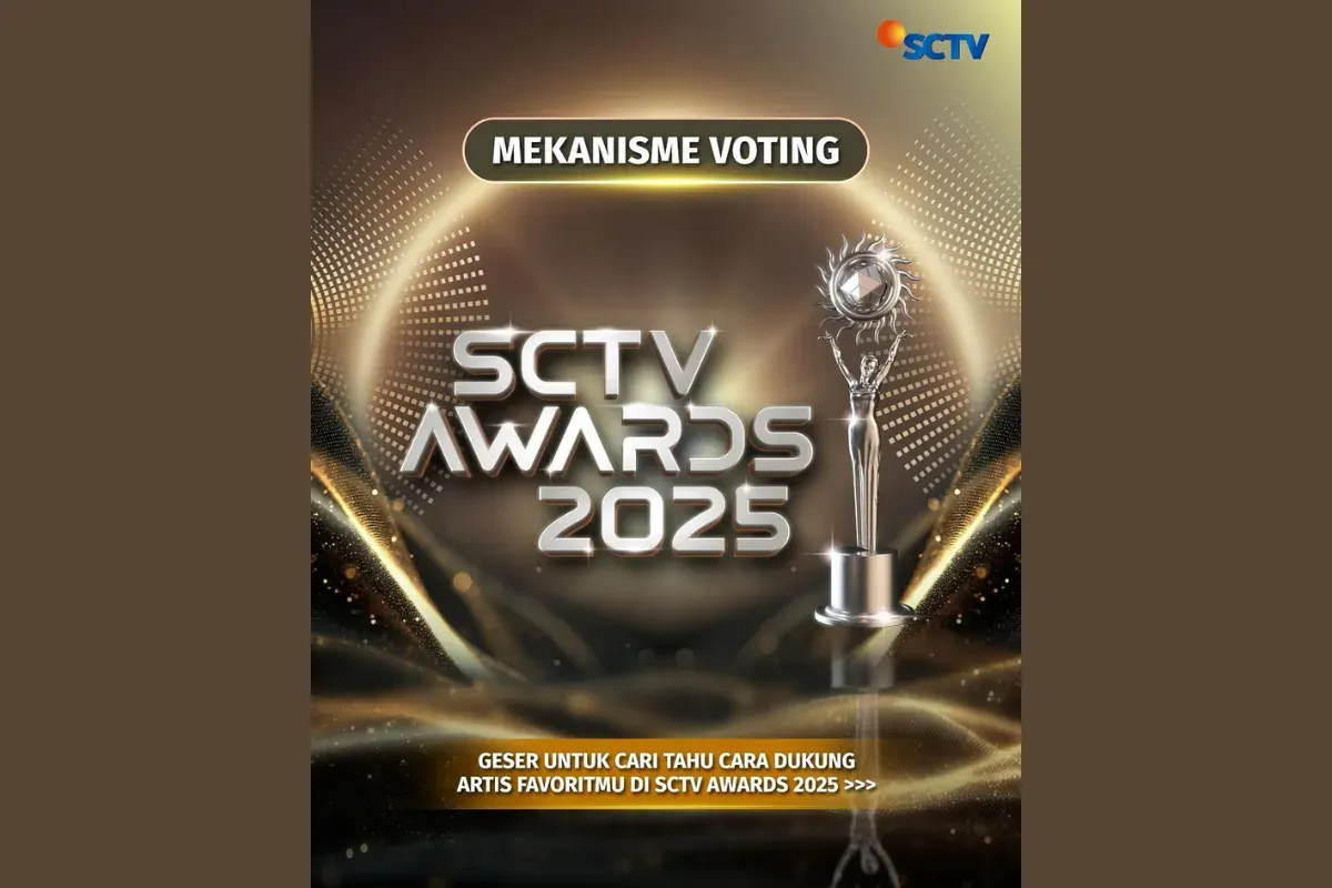 Daftar Lengkap Nominasi SCTV Awards 2025 (Sumber: Instagram/SCTV)