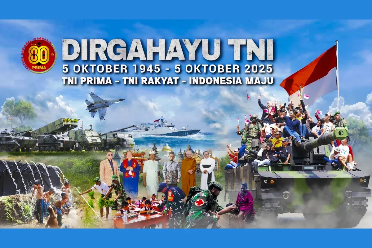 Hari Ulang Tahun Tentara Nasional Indonesia atau HUT TNI Diperingati Tiap 5 Oktober, Berikut Sejarahnya (Sumber: tni.mil.id)