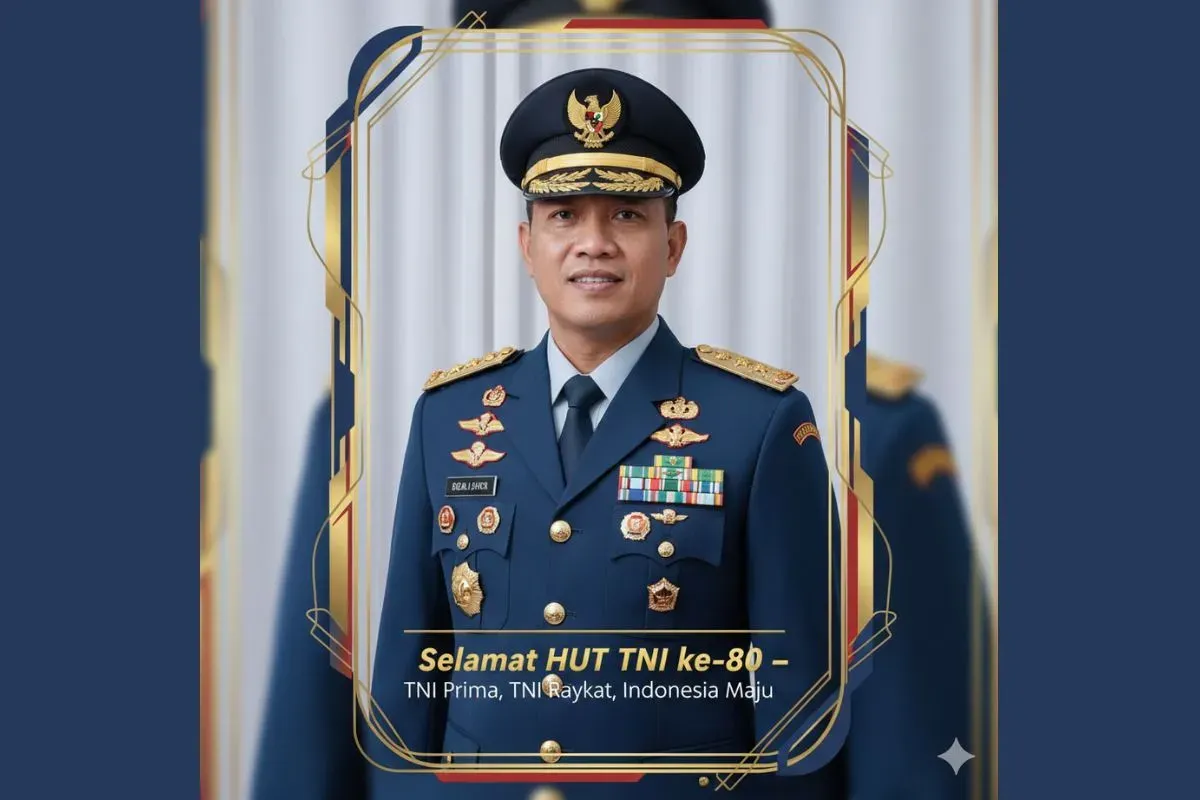 Cara bikin foto keren bertema HUT TNI ke-80 pakai Gemini AI (Sumber: Gemini AI)