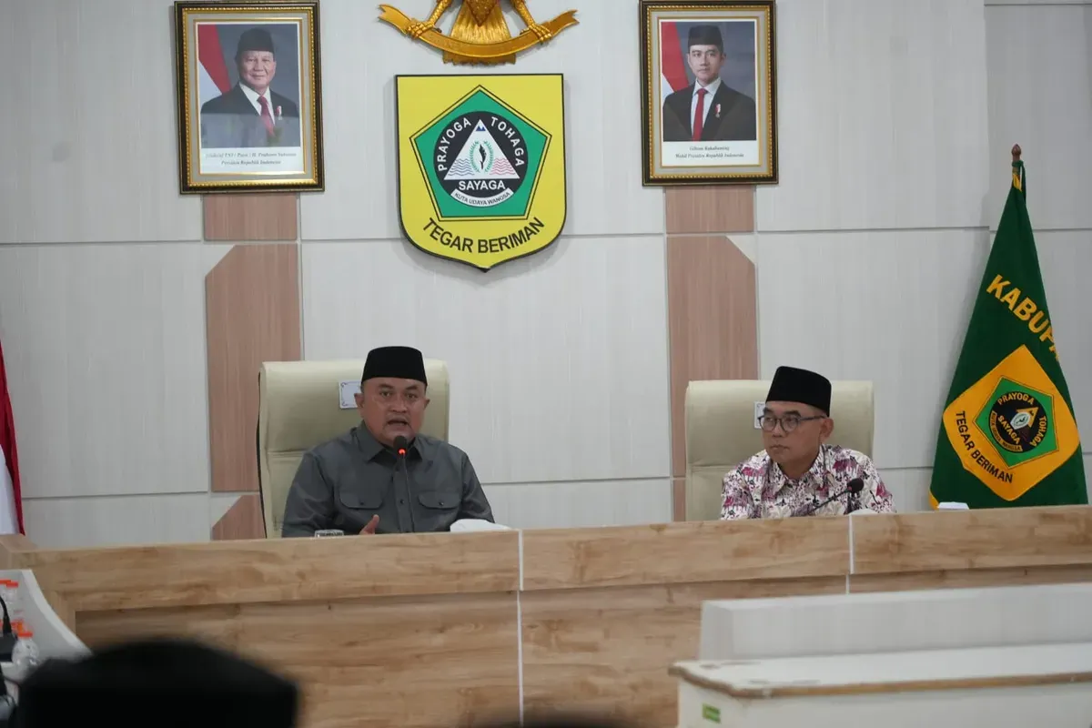 Bupati Bogor berencana menaikan banke desa menjadi Rp1,5 miliar pertahun. (Sumber: Pemkab Bogor)