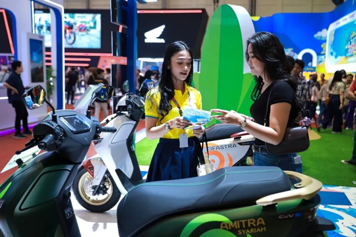 FIFGROUP mencatatkan transaksi sebesar Rp Rp7,9 Miliar selama gelaran IMOS 2025. (Sumber: Dok FIFGROUP)