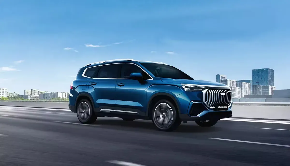 Geely siap bersaing di pasar SUV bensin Indonesia lewat model Okavango. (Sumber: Geely Global)