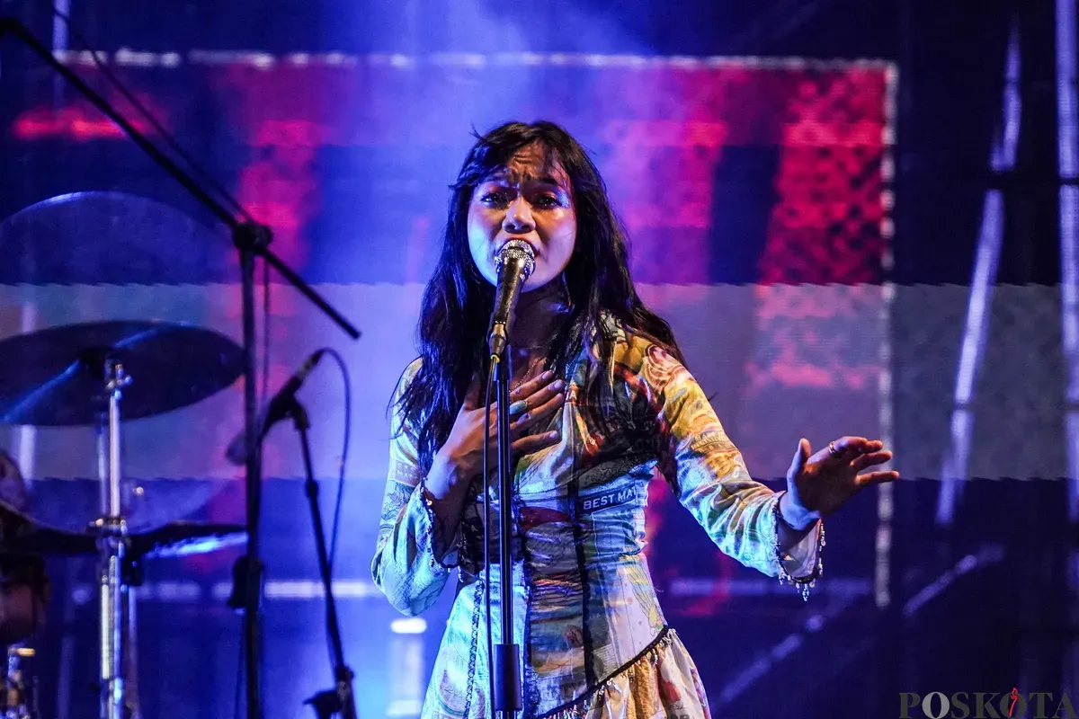 Grup musik Reality Culb meramaikan Synchronize Fest 2025 di Gambir Expo Kemayoran, Jakarta, Minggu, 5 Oktober 2025. (Sumber: Poskota/Bilal Nugraha Ginanjar)