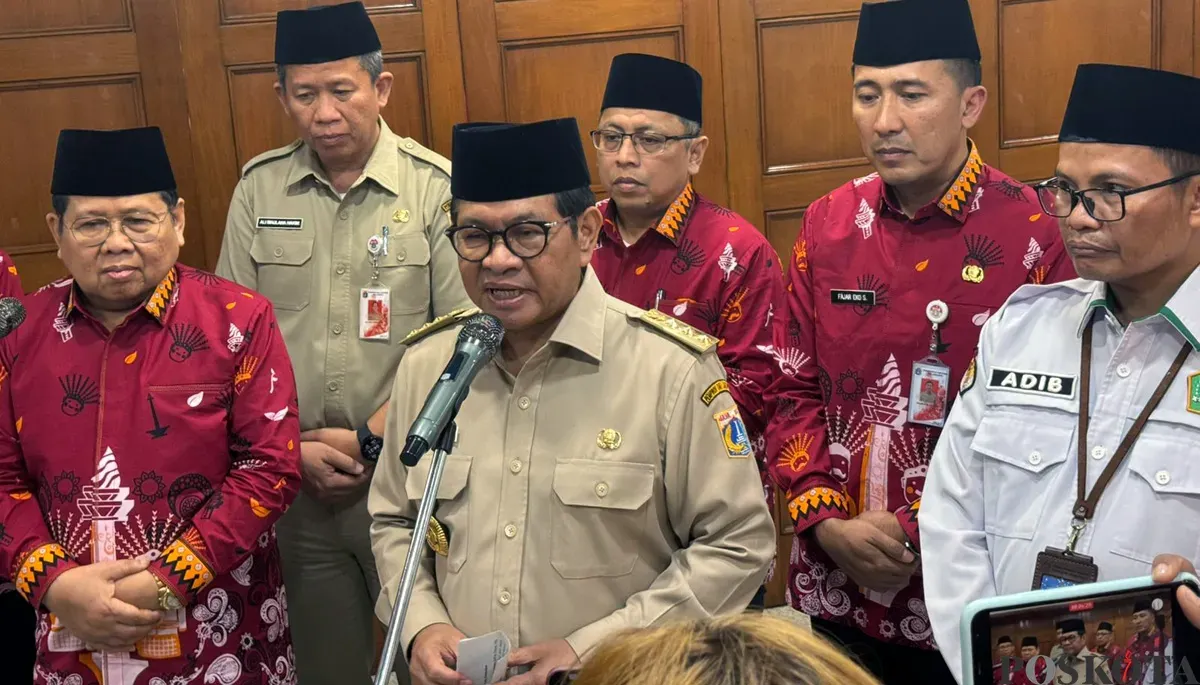 Gubernur Jakarta, Pramono Anung. (Sumber: POSKOTA | Foto: M Tegar Jihad)