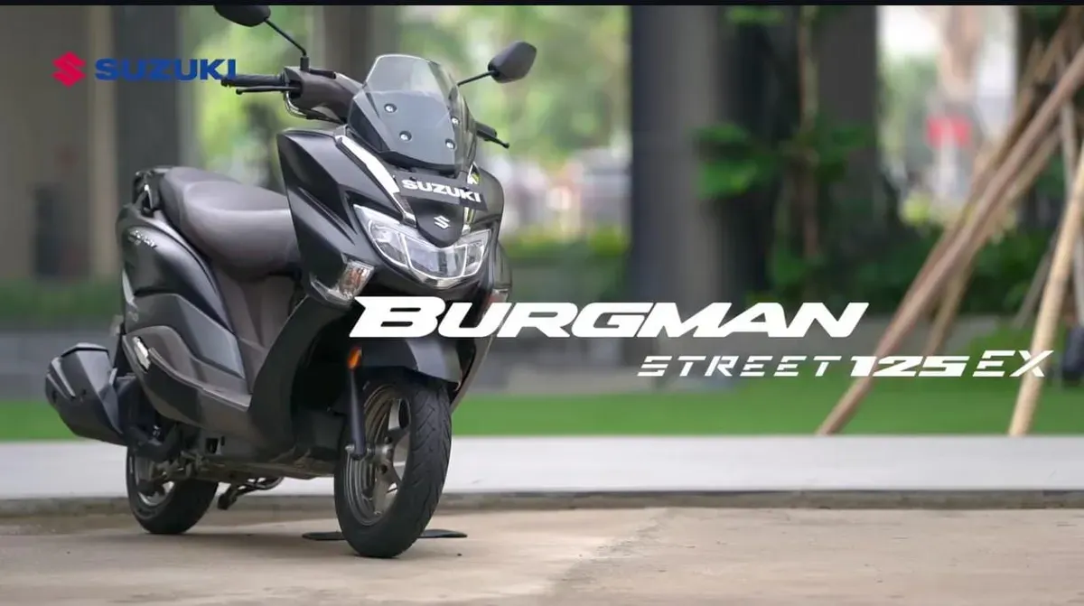 Burgman Street 125EX hadir dengan varian spesial bernama Chrome Edition. (Sumber: Instagram/@suzukiindonesiamotor)