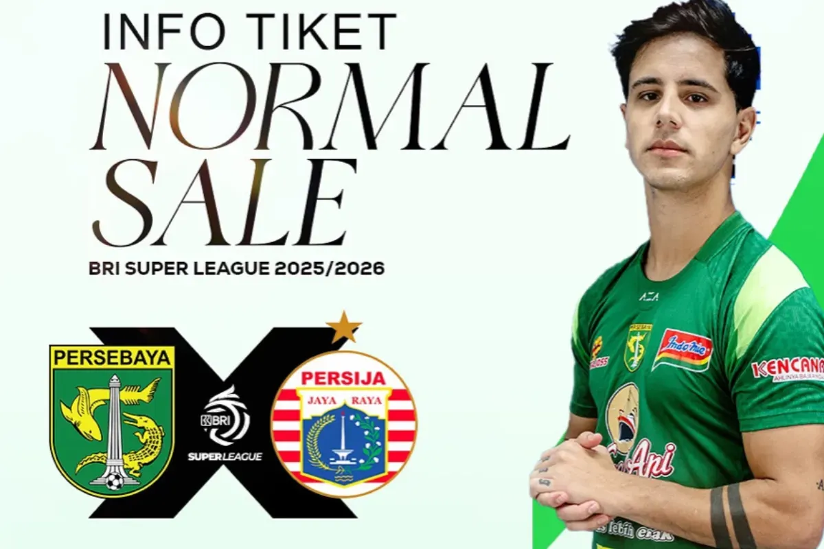 Ilustrasi pembelian tiket Persebaya Surabaya vs Persija Jakarta. (Sumber: Instagram/@officialpersebaya)