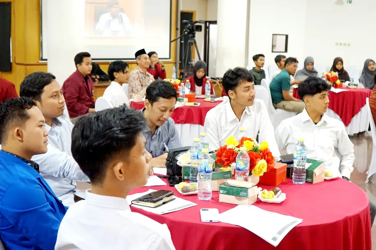Diskusi di Aula A.K. Anshori Universitas Muhammadiyah Purwokerto (UMP), Sabtu, 4 Oktober 2025. (Sumber: Dok. Istimewa)