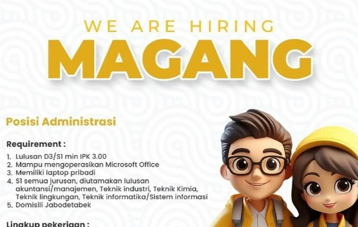 Program Magang PAM JAYA 2025 ini menjadi sarana pembelajaran nyata bagi mahasiswa dan lulusan baru untuk mengenal dunia kerja sektor publik. (Sumber: Instagram/@pamjaya_dki)