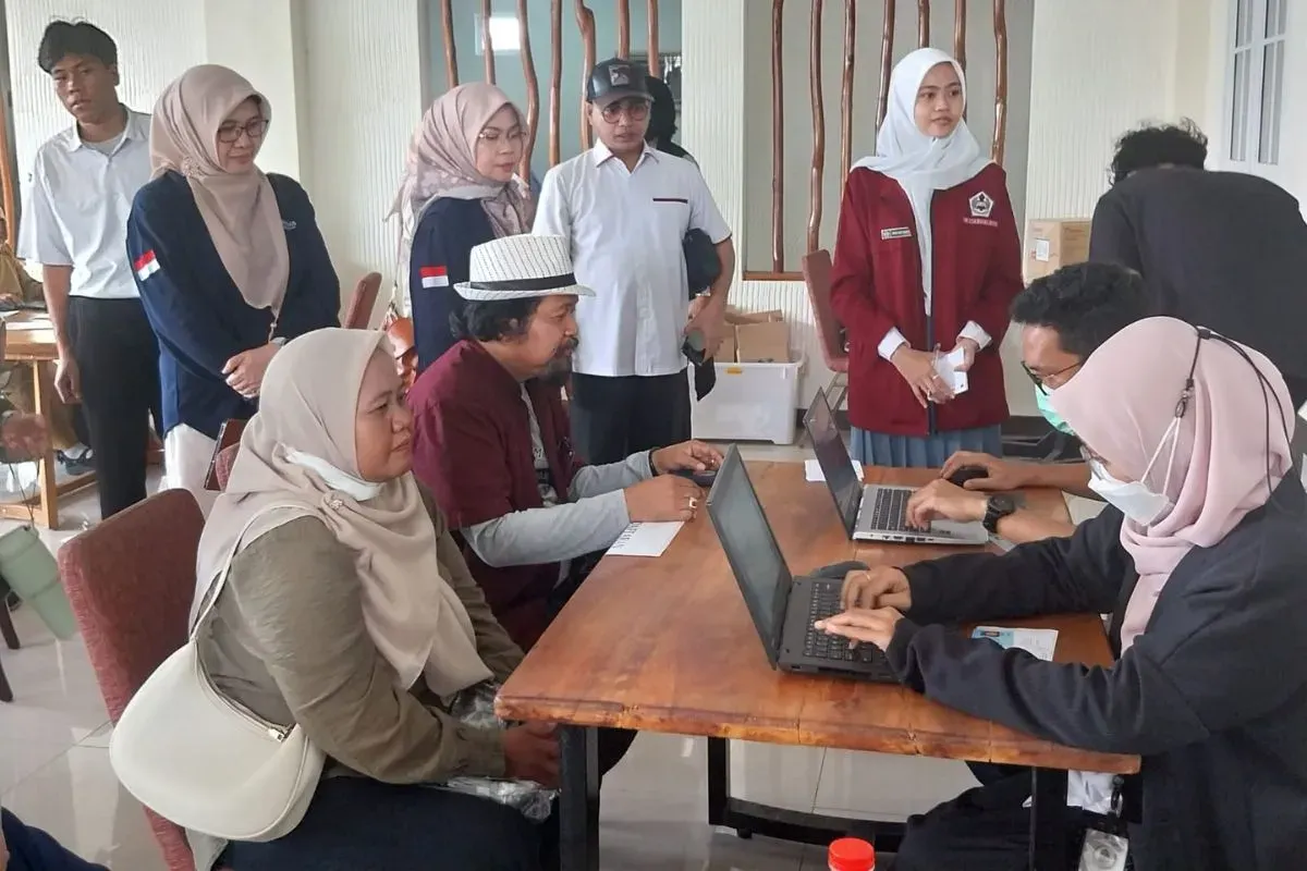 Suasana cek kesehatan gratis di wilayah Sawangan, Kota Depok, Rabu, 8 Oktober 2025. (Sumber: Dok. Istimewa)