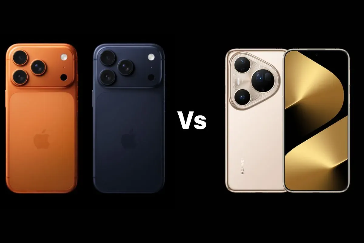 iPhone 17 Pro Max vs Huawei Pura 80 Ultra (Sumber: Apple dan Huawei)