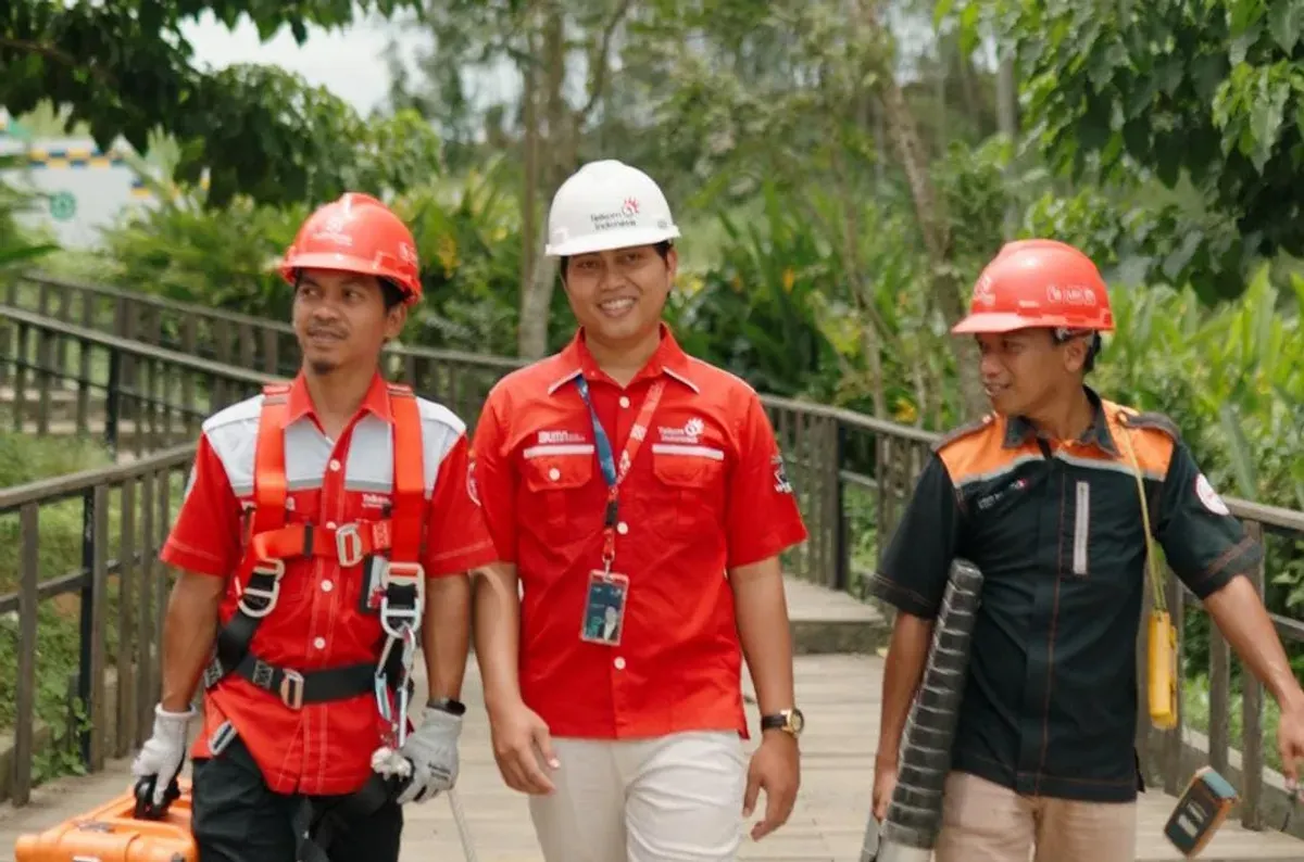Telkom andil perkuat akses konektivitas internet selama penyelenggaraan MotoGP Indonesia 2025 di Sirkuit Mandalika. (Sumber: Corcom Telkom)