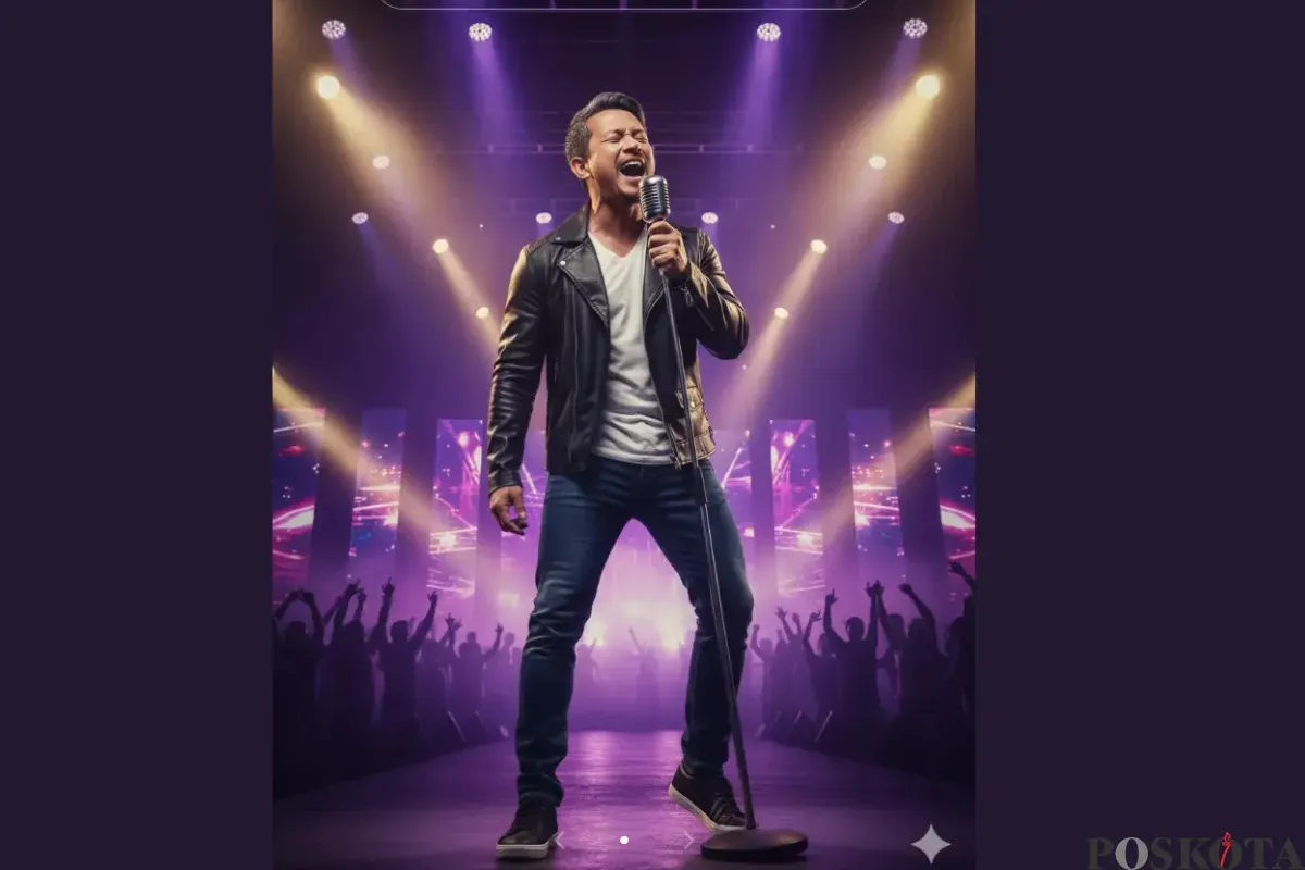 Edit Foto Jadi Penyanyi Superstar Pakai Gemini, Gini Caranya (Sumber: TikTok/hansarif99)