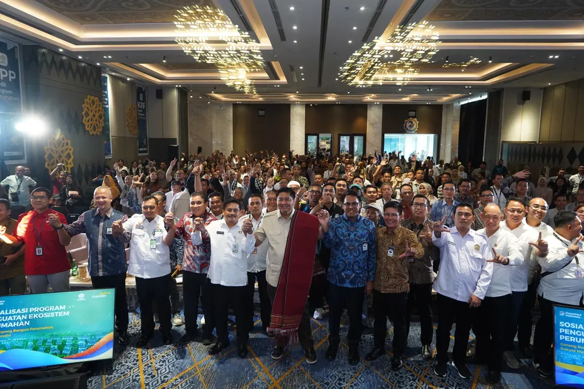 Sosialisasi Kredit Program Perumahan (KPP) di Medan, Rabu, 8 Oktober 2025, digelar untuk memperkuat ekosistem perumahan nasional dan mendukung percepatan Program 3 Juta Rumah 2025–2029. (Sumber: Istimewa)