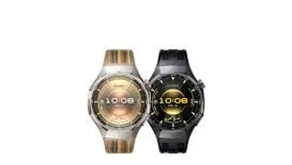 Huawei Watch GT 6 Pro tampil elegan dengan bodi titanium alloy, layar AMOLED cerah, dan fitur kesehatan lengkap, siap menemani aktivitas harian Anda dengan daya tahan baterai hingga 21 hari. (Sumber: Pinterest)