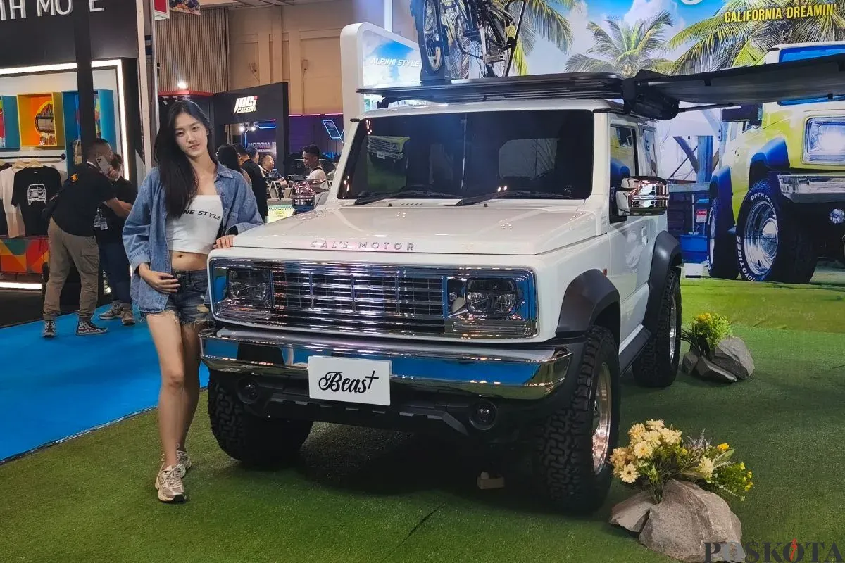 Kramat Motor Group meluncurkan brand Alpine Style di IMX 2025, ICE BSD, Pagedangan, Kabupaten Tangerang. (Sumber: Poskota/Erwan Hartawan)