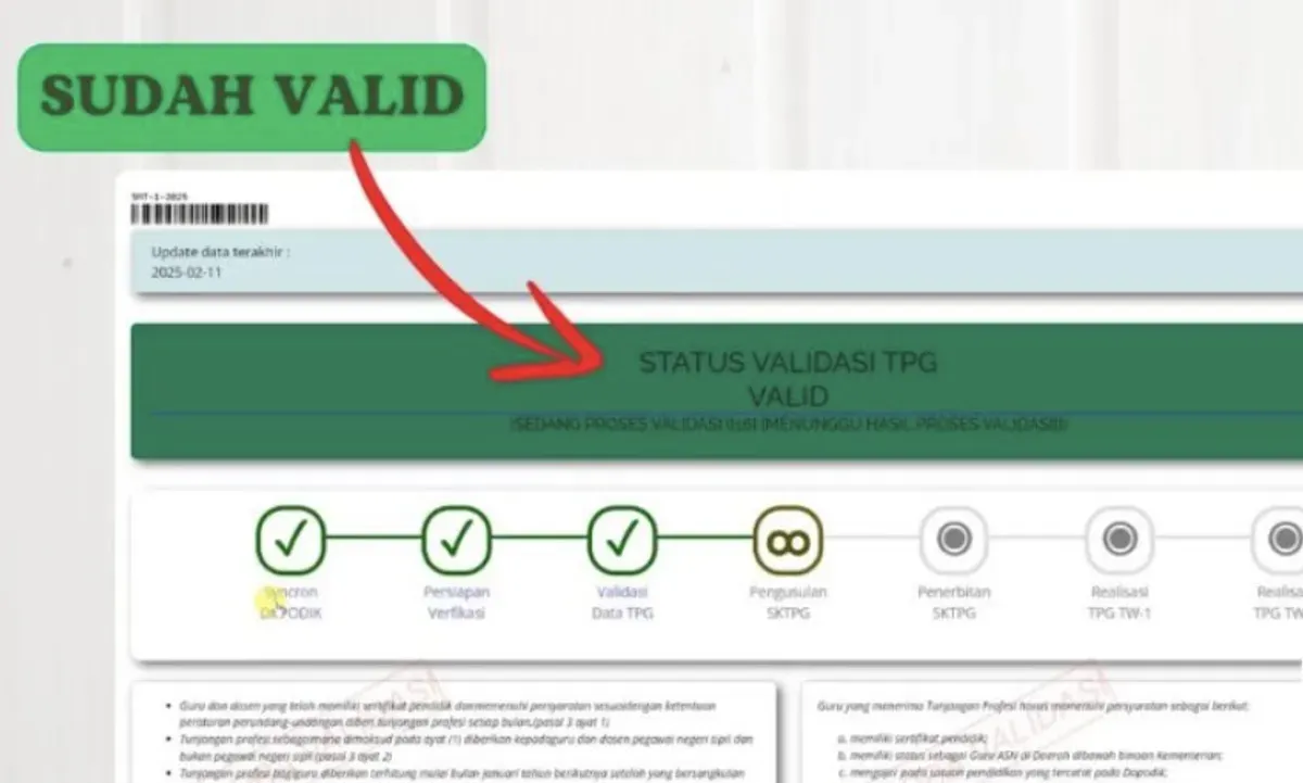 Info GTK Tidak Bisa Diakses: Penyebab, Solusi, dan Dampaknya Terhadap Pencairan TPG Triwulan 3 Tahun 2025 (Sumber: Dok/Info GTK Dashboard)