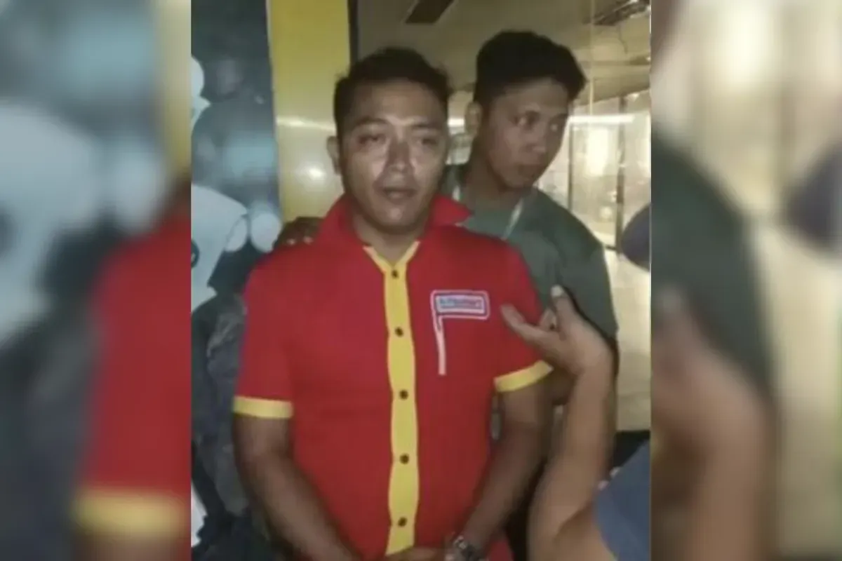 Tampang Heryanto, Pelaku Pembunuhan Karyawan Alfamart Dina Oktaviani yang Ditemukan di Sungai Citarum (Sumber: Instagram/@info_karawang)