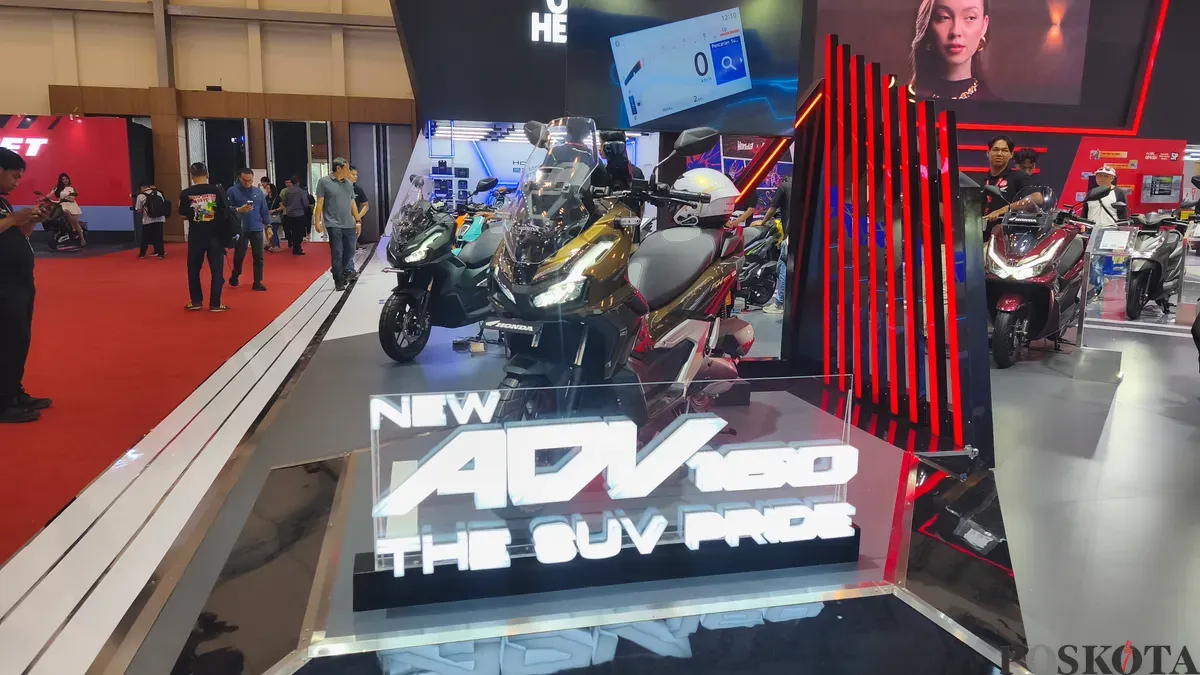 Penjualan motor baru di Indonesia kembali turun pada September 2025. (Sumber: Poskota/Erwan Hartawan)