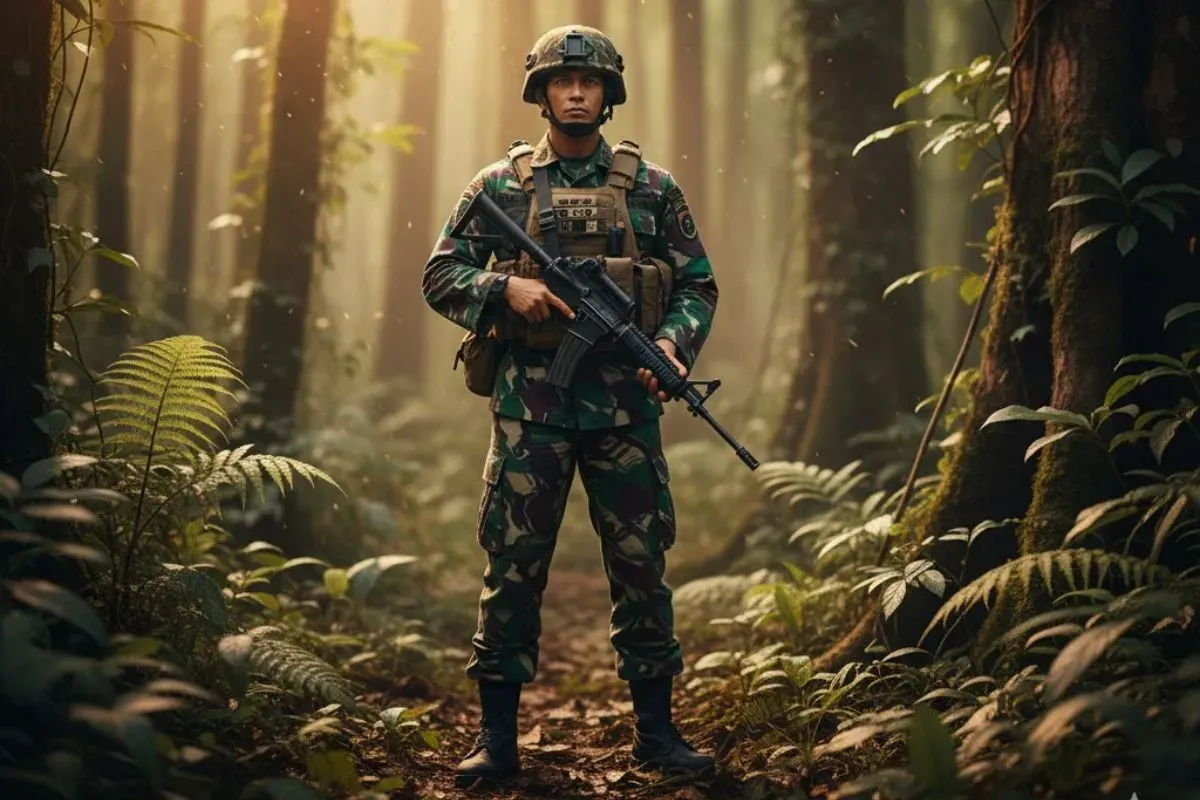 Begini cara buat foto seragam TNI-Polri pakai promt Gemini AI (Sumber: Gemini AI)