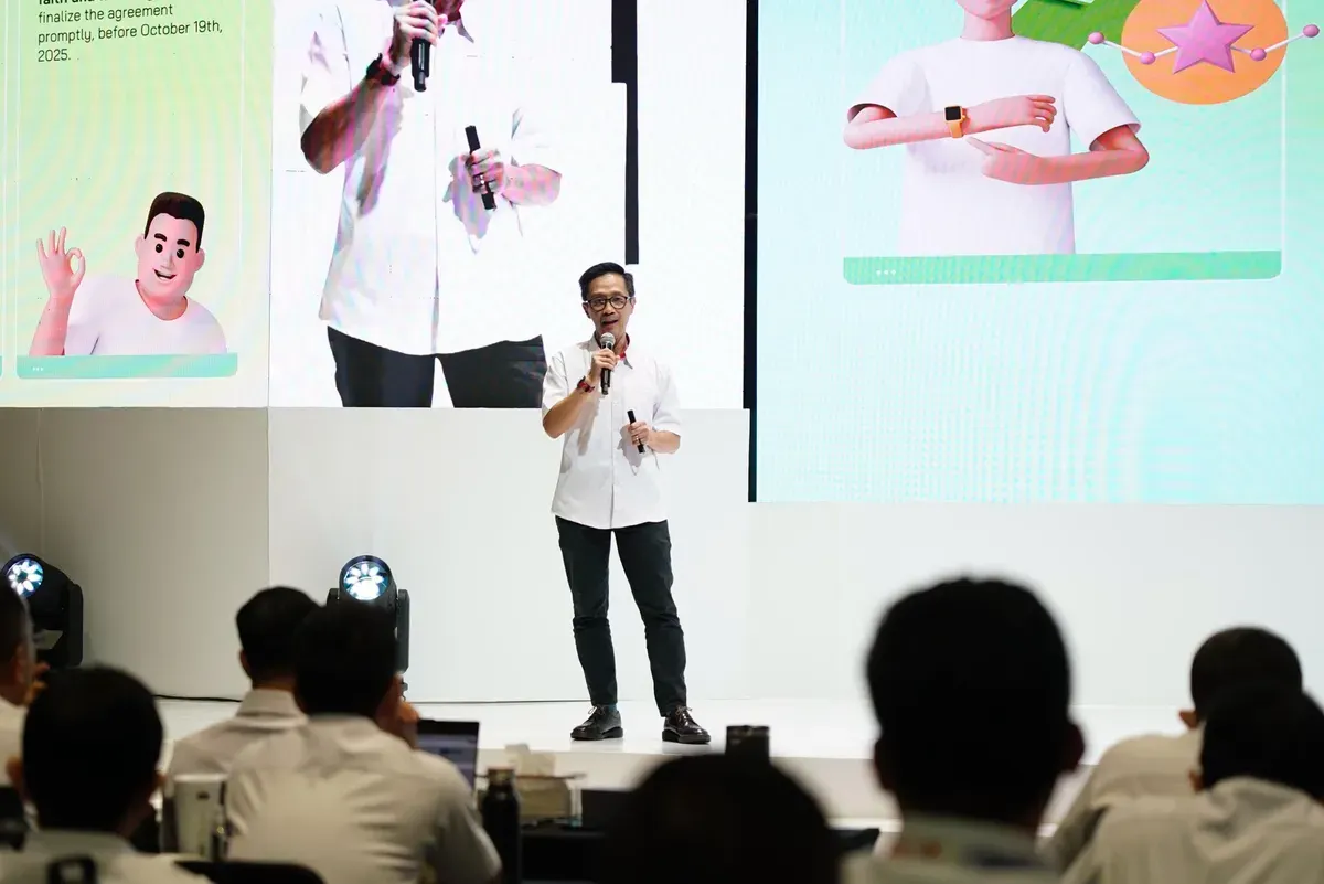 Direktur Human Capital Management, Telkom Willy Saelan. (Sumber: Dok. Telkom)