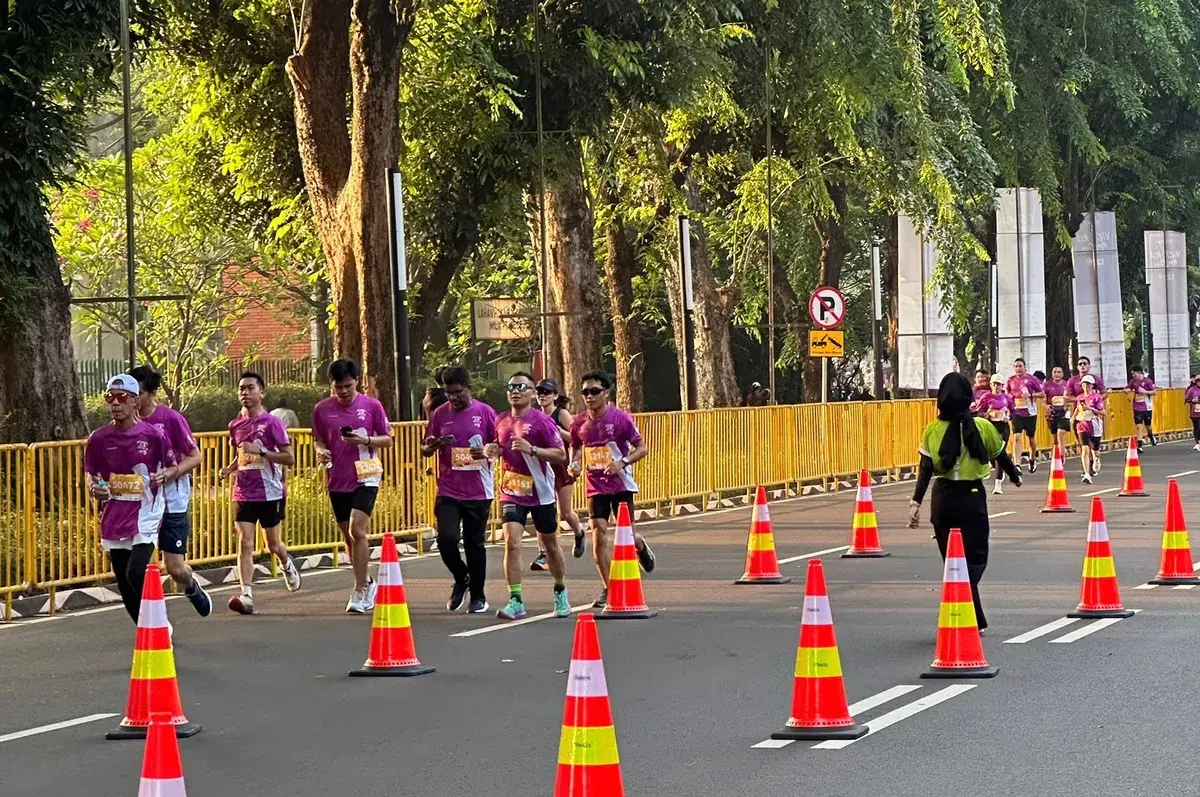 Victoria Run 2025 di Kawasan Gelora Bung Karno (GBK) Senayan, Jakarta. (Sumber: Istimewa)