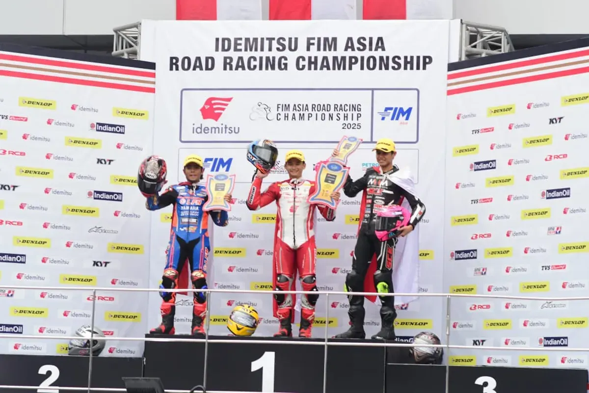 AHRT raih tiga podium di ARRC 2025 seri kelima di Sepang, Malaysia. (Sumber: AHM)