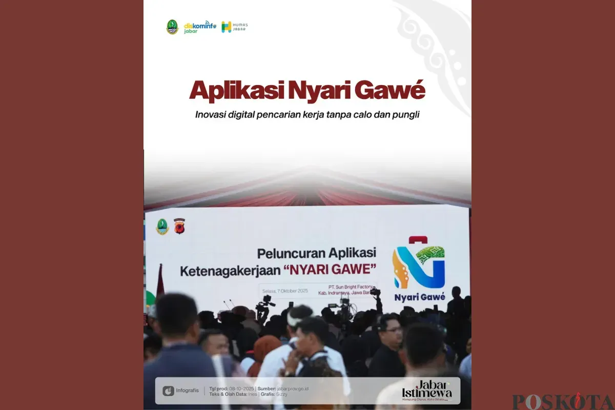 Cara Daftar Akun di NYARI GAWE, Aplikasi Terbaru untuk Cari Pekerjaan dari Pemprov Jabar (Sumber: Instagram/humas_jabar)